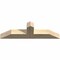 Ekena Millwork Portland Rough Sawn Timber Gable Bracket, Douglas Fir, 36"W x 10"H x 4"D x 4"F, 7/12 Pitch GBW036X10X0404POR00RDF - alternate 2